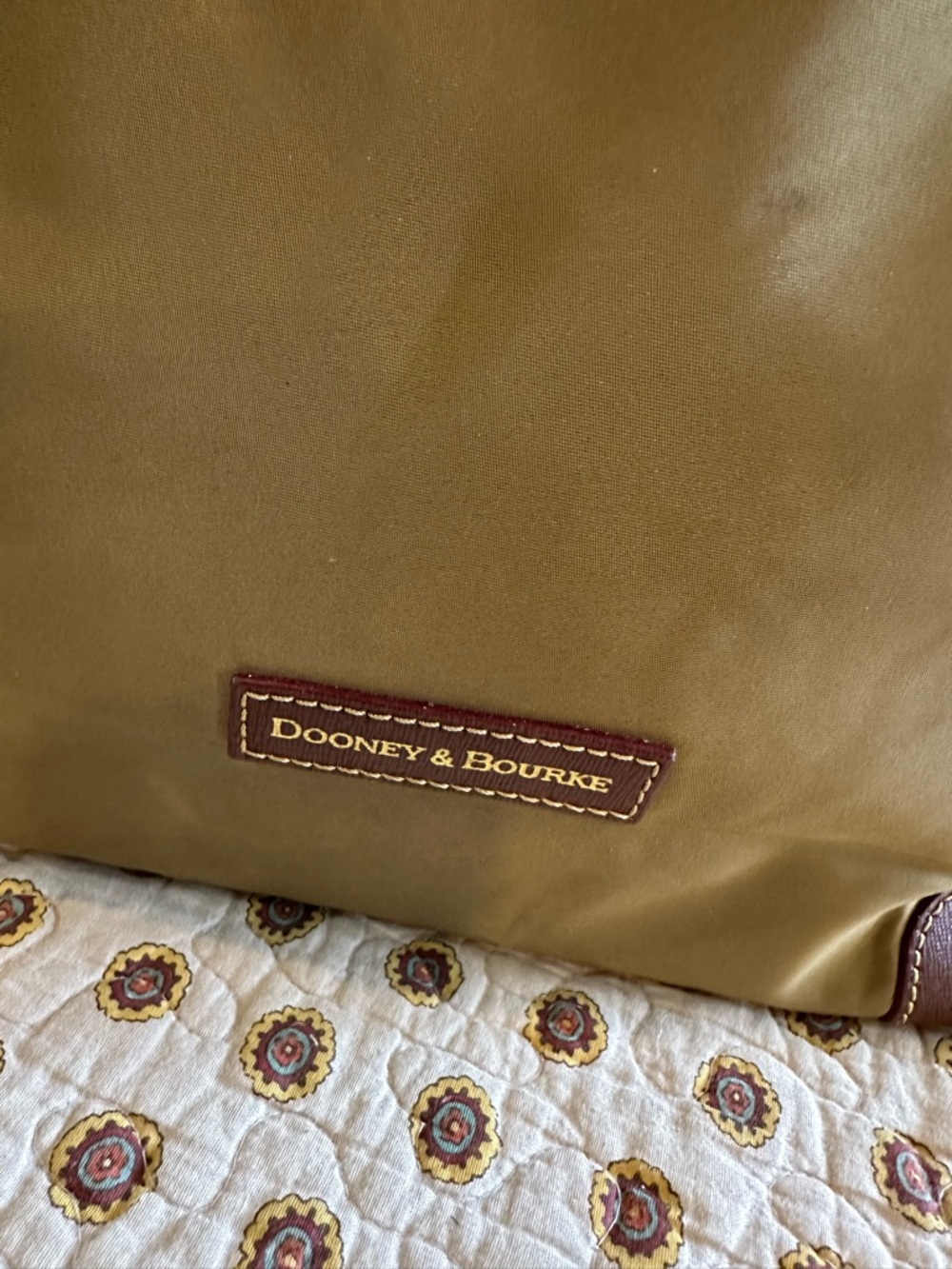 Dooney & Bourke Tan Nylon Everyday Tote - Picture 2 of 9